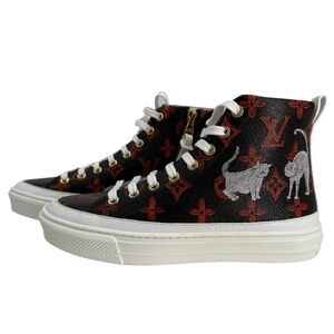 Louis Vuitton Catogram Stellar Sneaker Boots – Marron Monogram Canvas  Cat/Dog